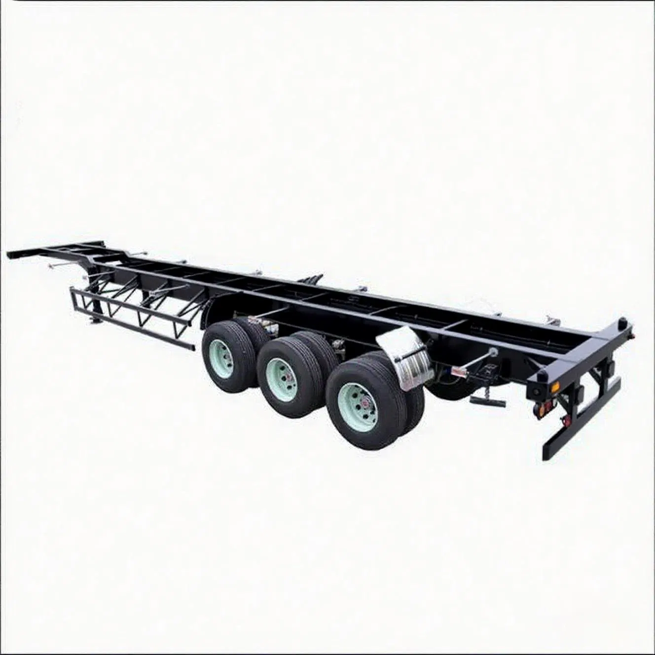 Durable 2/3/4 Axle Skeleton Trailer for Container Shipping Efficient Container Transport Semi Trailer with Skeletal Frame