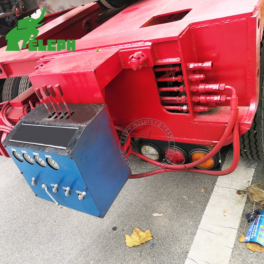 200-300tons Heavy Duty Lowbed Multi Axle Hydraulic Modular Trailer for Sale
