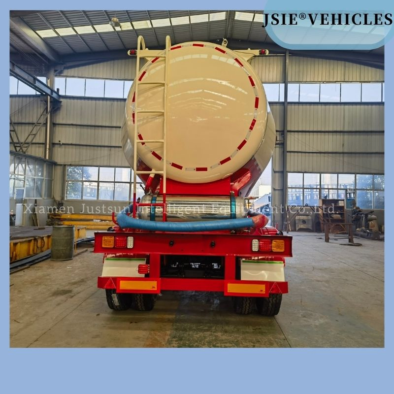 55m3 Bulk Cement Flour Transport Semi Trailer