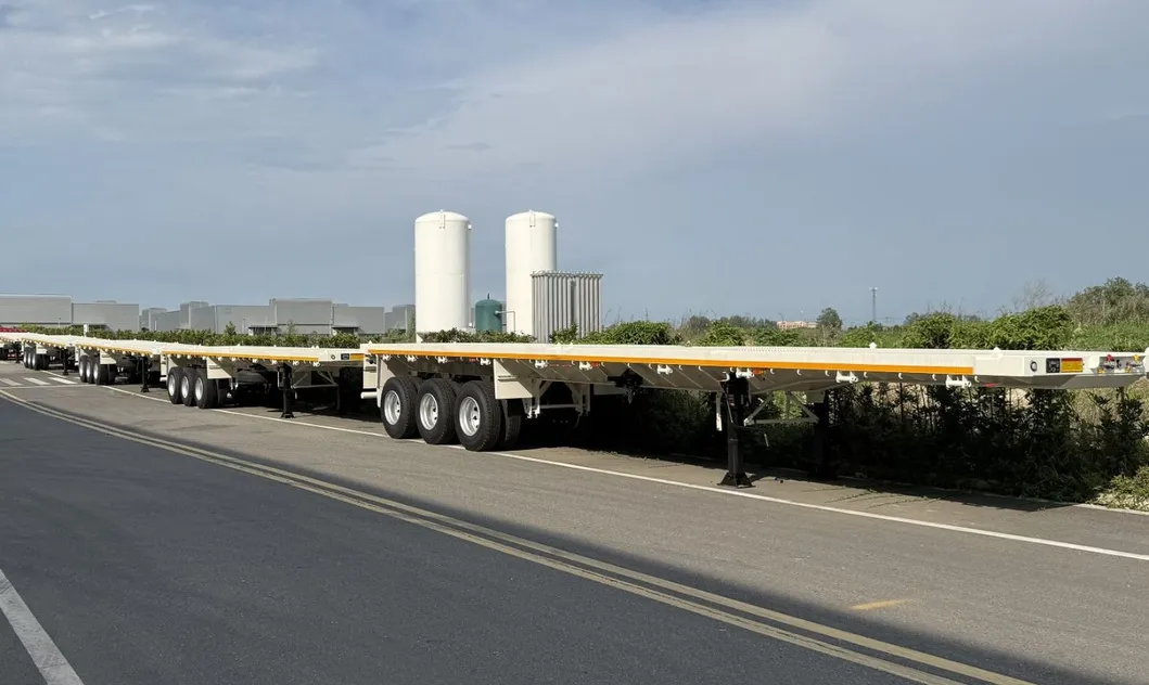 Flatbed Trailer View 1