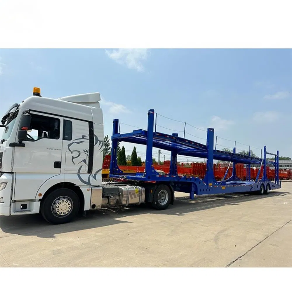 Heavy Duty Car Hauler Trailer Hydraulic Car Hauler Carrier