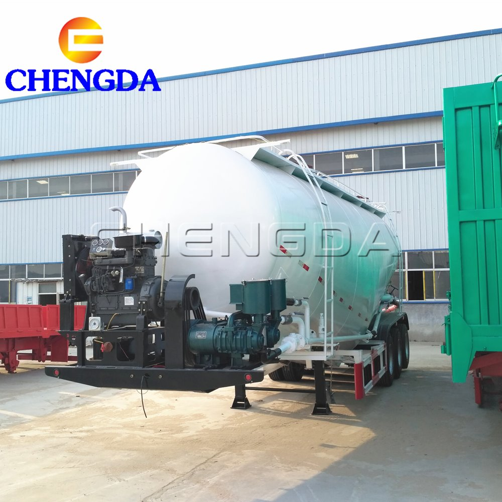 40tons 40cbm Bulker Mixer Bulk Cement Tanker Tank Semi Trailer