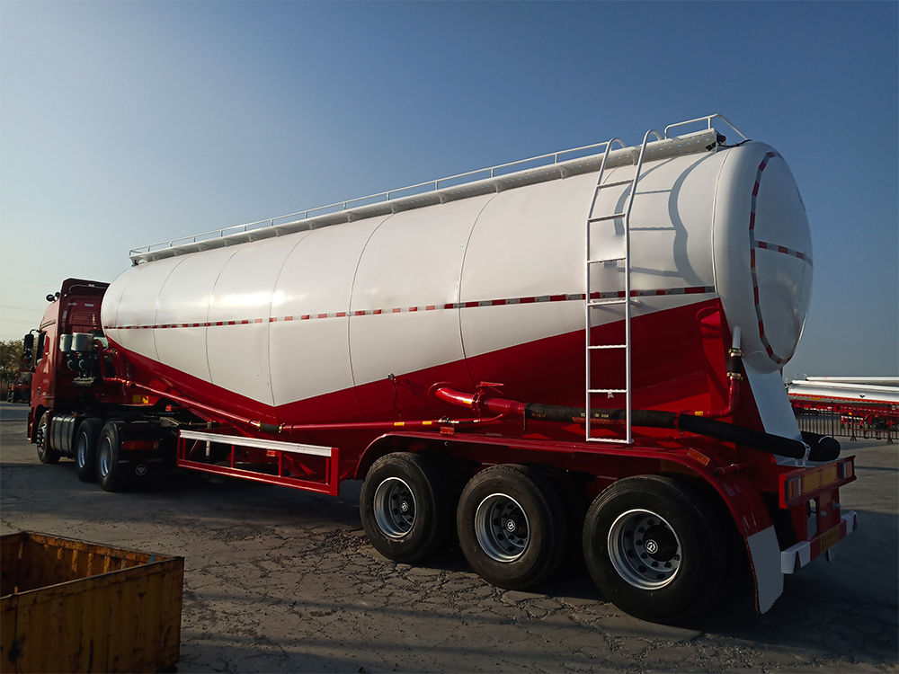 Fashion China Air Suspension Vapour Recovery System Special-Purpose Cement Tank Semi Trailer