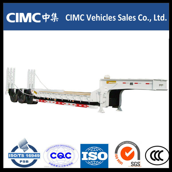 Brand New 3axle 70t Low Bed Semi-Trailers