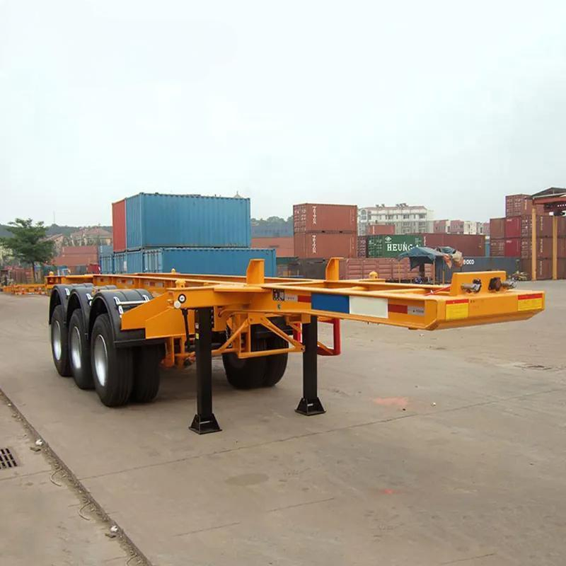 Robust Skeleton Semi - Trailer Ideal for Heavy - Duty Logistics Operations