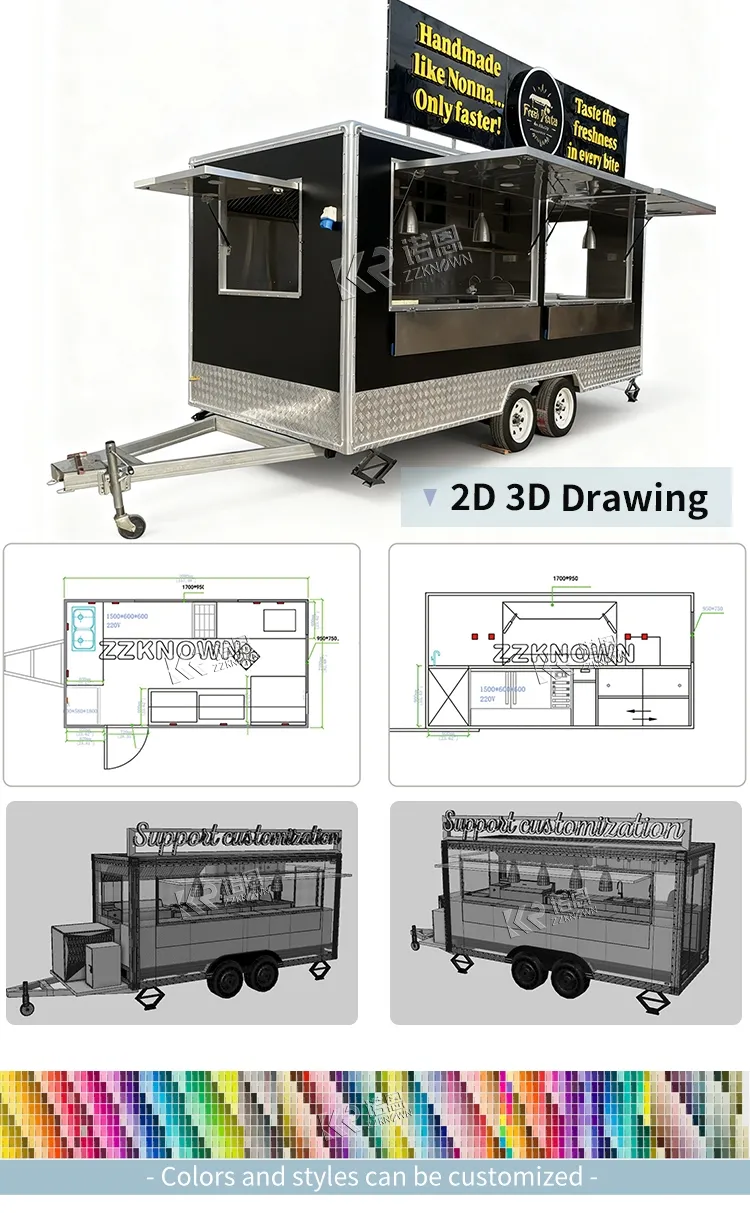 Food Trailer Interior