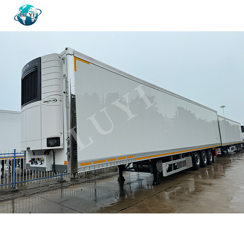 Hot Selling 3 Axles Refrigerated Container Semi Trailer Truck Trailers for Sale