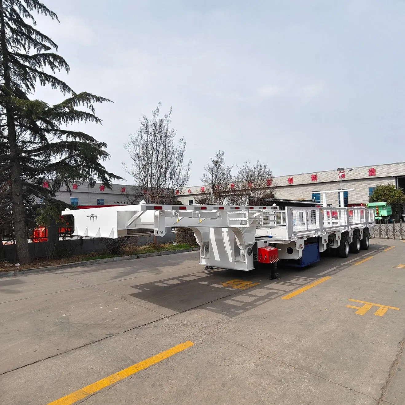 Adaptable to Various Cargo Types Special Purpose Trailer Retail Goods Transport Semi Trailer