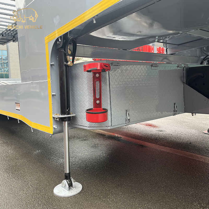 European Style 6/7/8 Bit Car Transport Hauler Semi Trailers Car Carrying Carrier Trailer