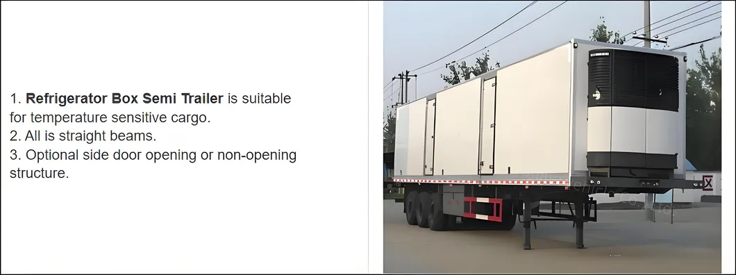 Dry Van Semi Trailer