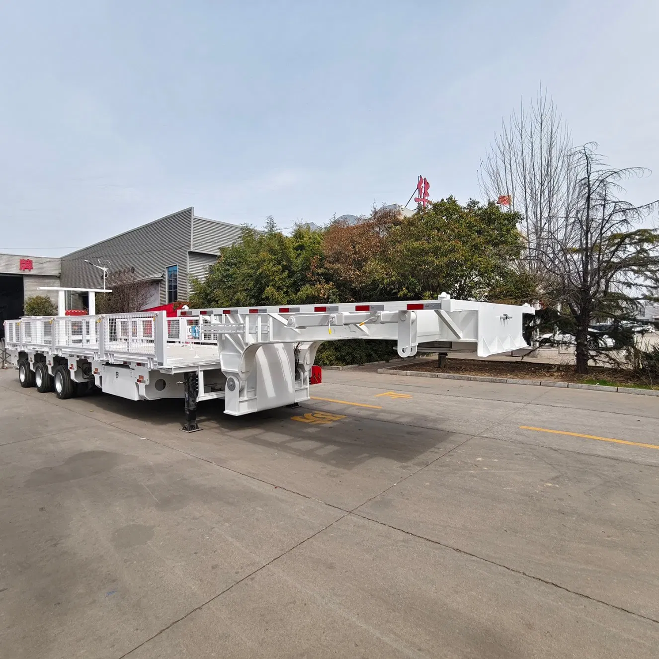 Adaptable to Various Cargo Types Special Purpose Trailer Industrial Goods Transport Semi Trailer