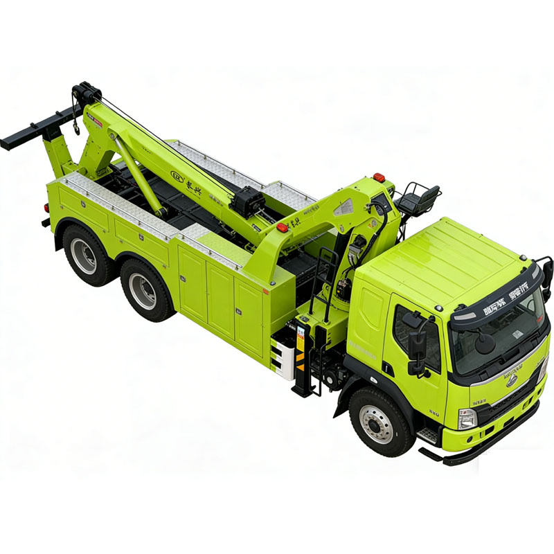 New Flatbed Rescue Truck 4X2 Tow Trucks Wreckers Vehicle Made in China Special Purpose Trucks