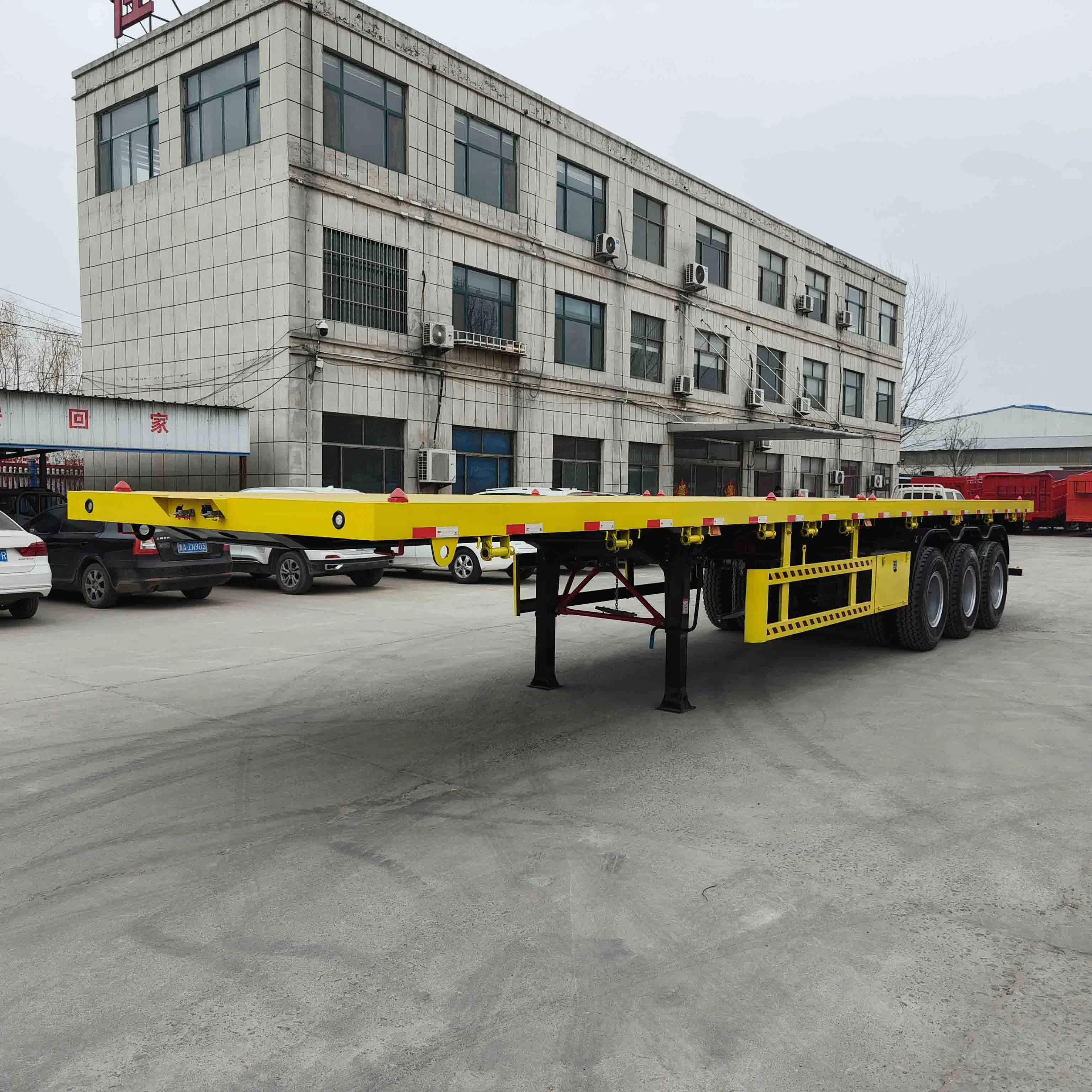Durable Chinese 20FT 40FT Skeleton Container Chassis Semi Trailer