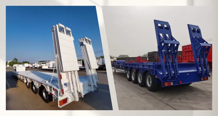 Hook plate semi-trailer