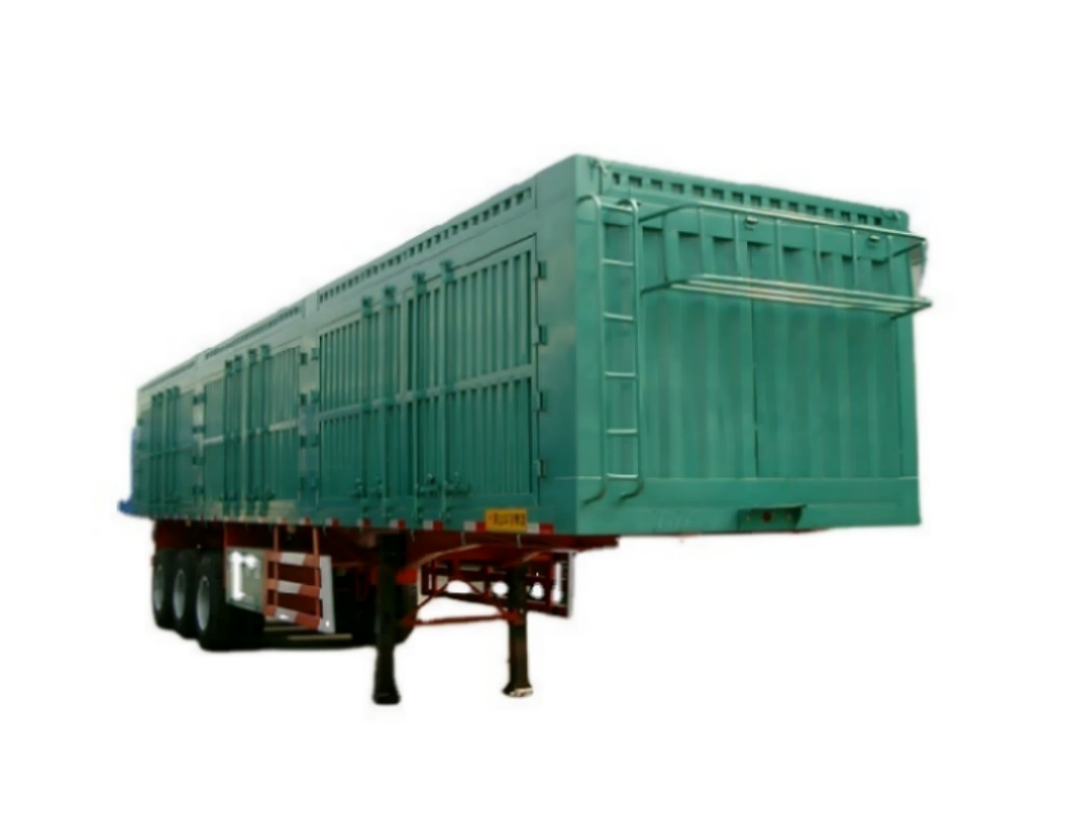 ISO Certified Steel Aluminum Floor PVC Curtain Side Semi Trailer