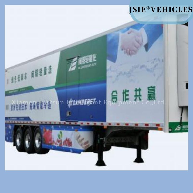 13.6m 3axles Aluminum Refrigerated Semi-Trailer