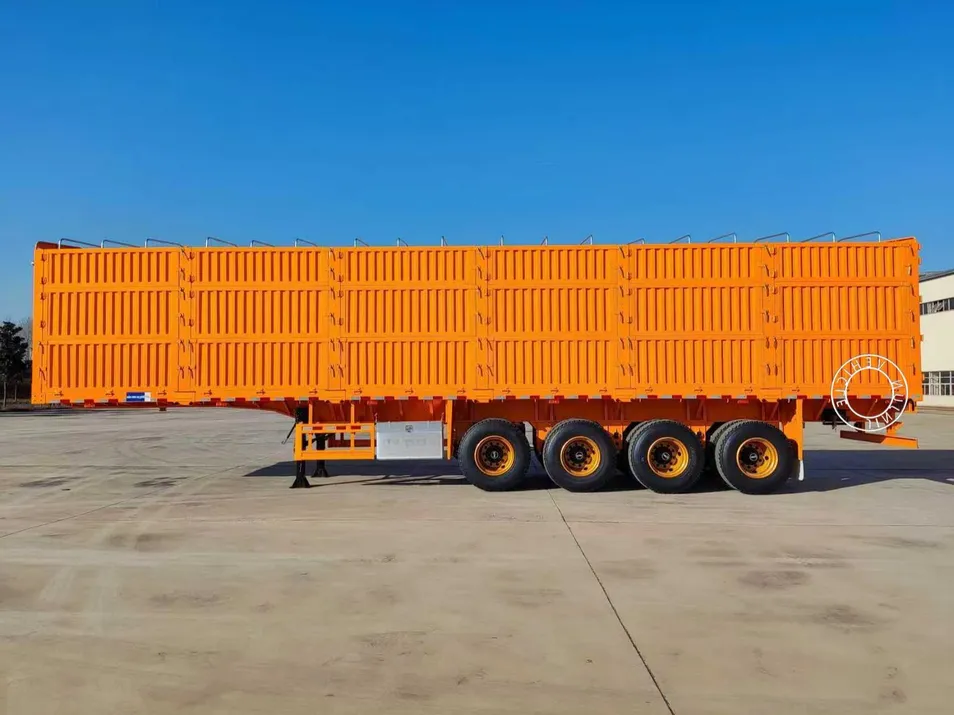 Side Wall Semi Trailer View 2