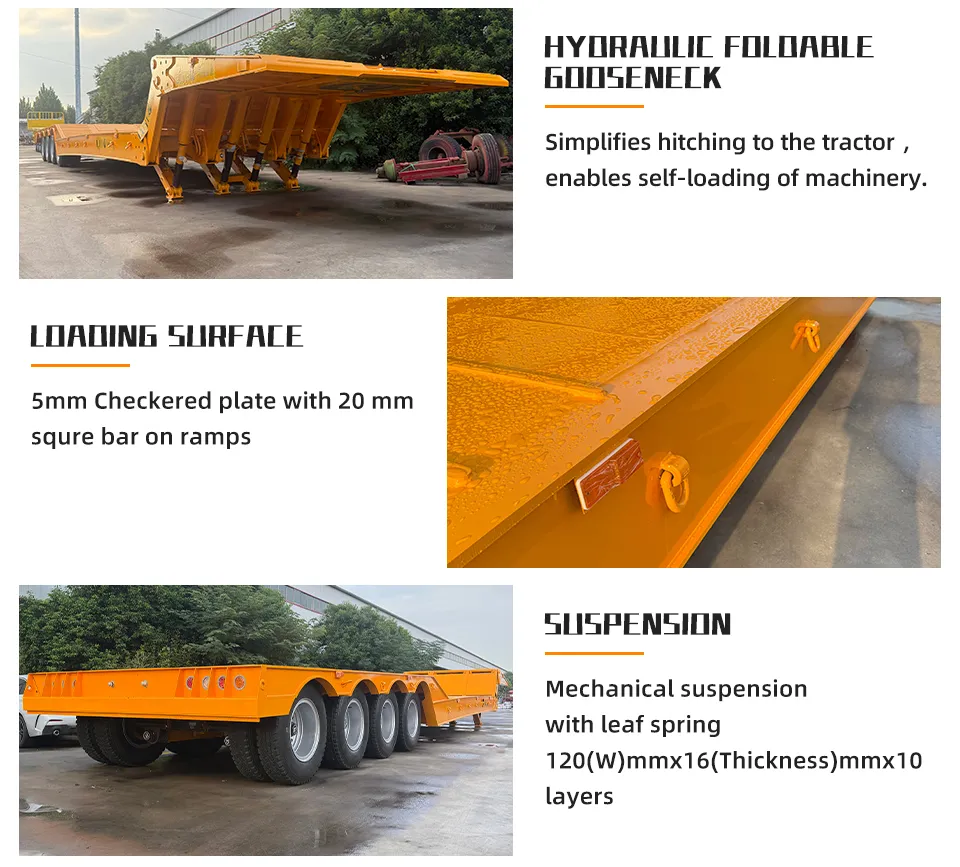 Low Bed Truck Trailer 5