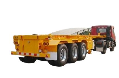 (Best selling Tanzania) 3axle 40tons-60tons Chassis Skeleton/Skeletal Light Truck Trailer Container Semitrailer
