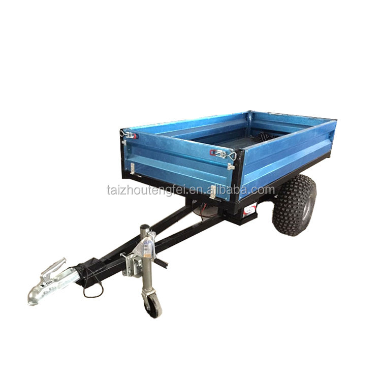 Perfect Ladder Flatbed Rear Dump Semi Sinotruk Hydraulic Modular Trailer