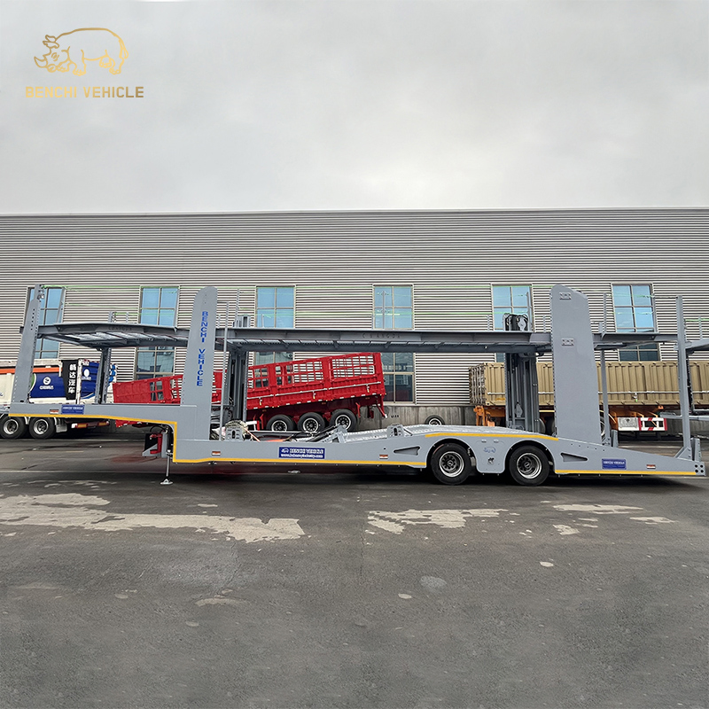 European Style 6/7/8 Bit Car Transport Hauler Semi Trailers Car Carrying Carrier Trailer