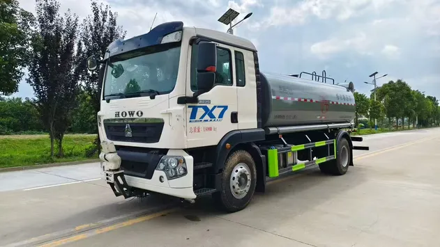 Sprinkler Truck Detail