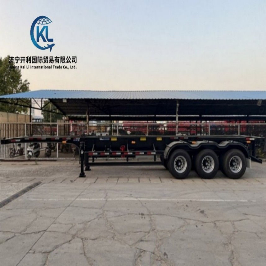 20 Foot 40 Foot 2/3/4 Axles Skeleton/Skeletal 40 Feet Container Chassis Semi Trailer for Sale