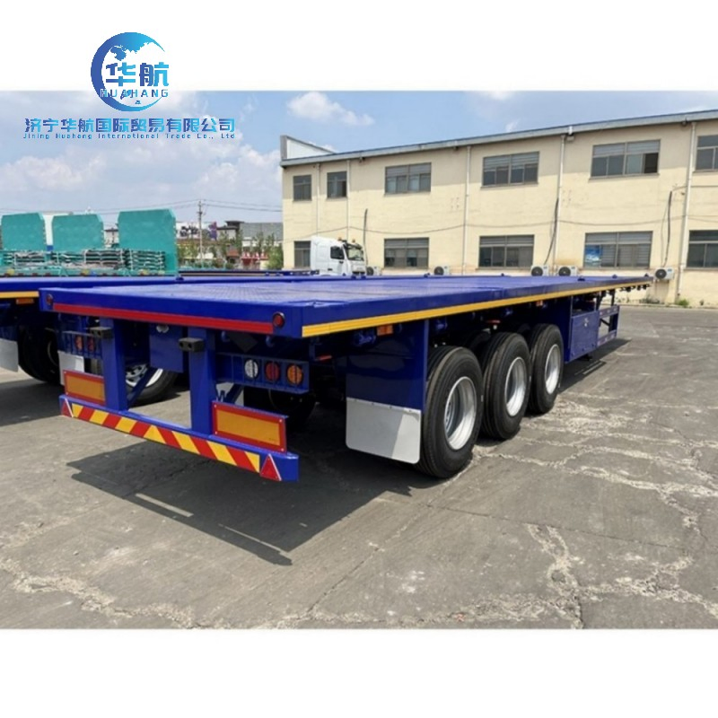 40FT Skeleton Trailer Container Skeleton Truck From Indian Manufacturer High Quality Skeletal Semi Trailer for Sale