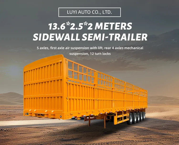 Fence Cargo Semi Trailer