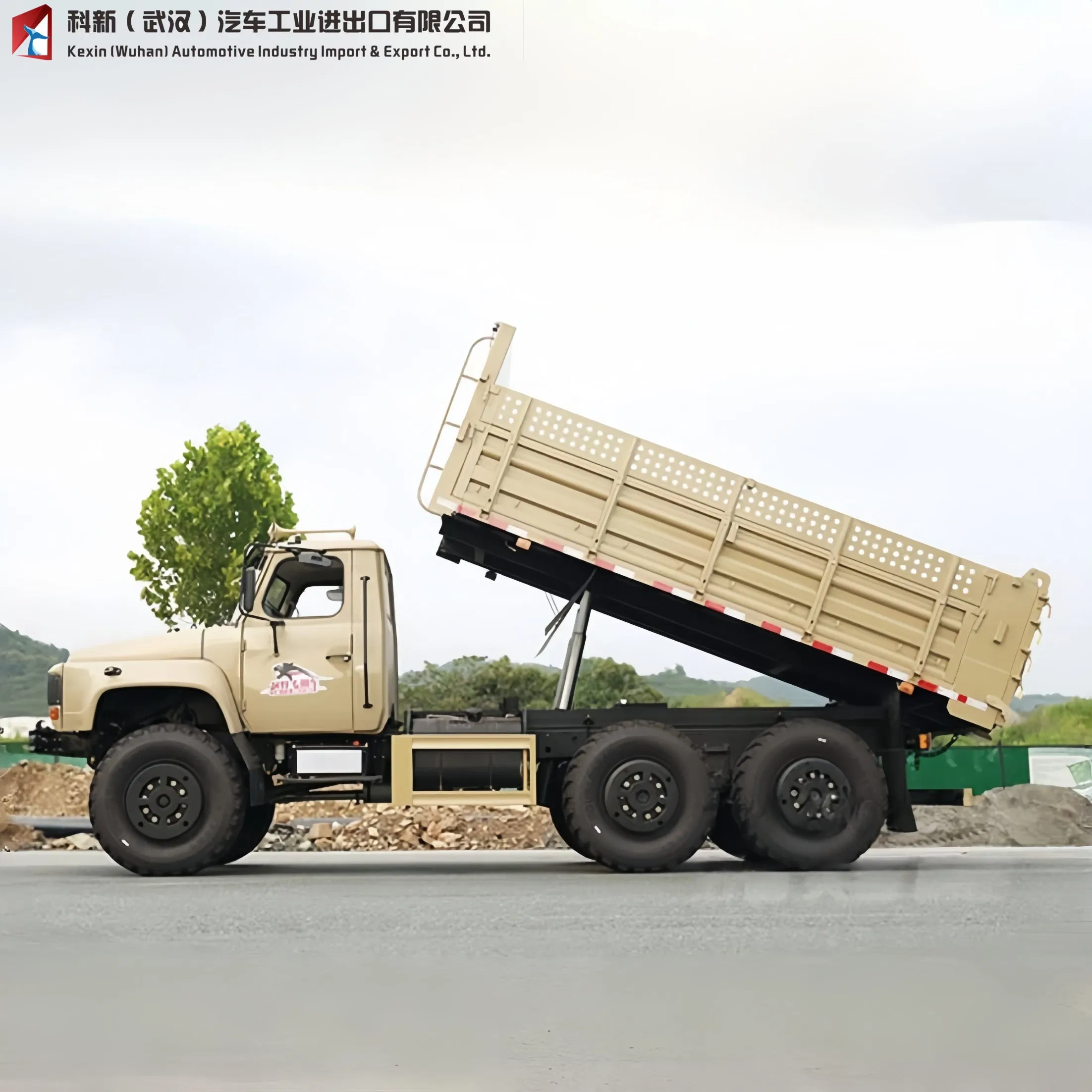 Dongfeng 6X6 Long-Nose off-Road Dump Truck / All-Wheel-Drive Special-Purpose Transport Vehicle, Direct Sales From Manufacturer, Pickup Truck Tipper Cargo Truck