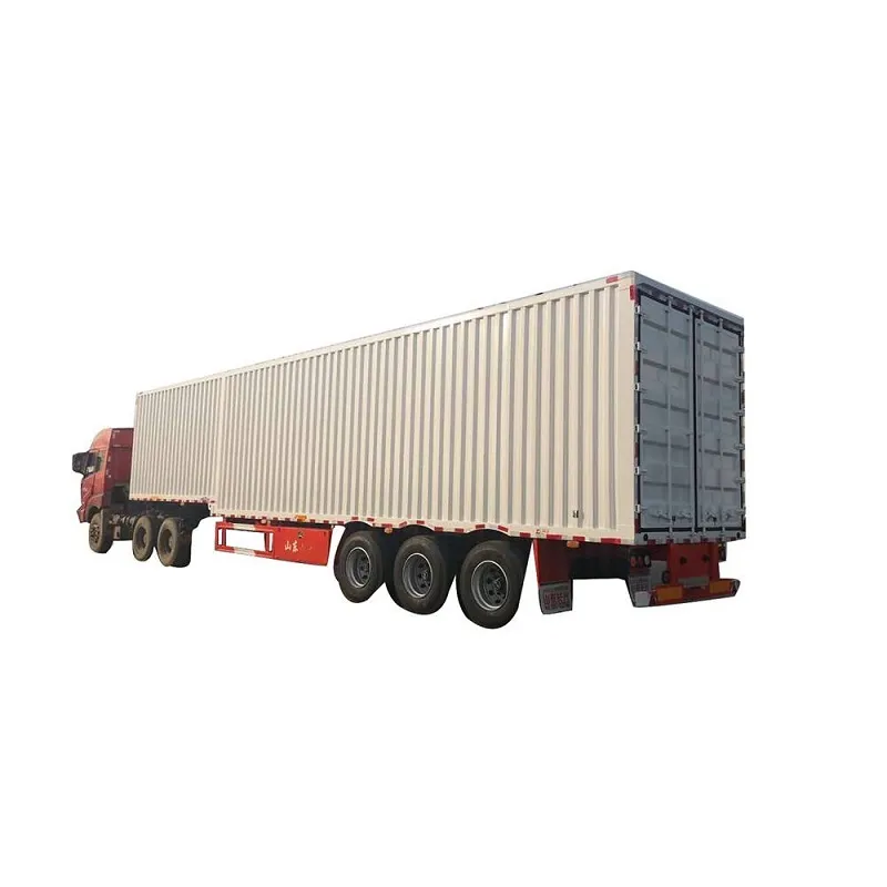 Van Type Box Semi Trailer 1