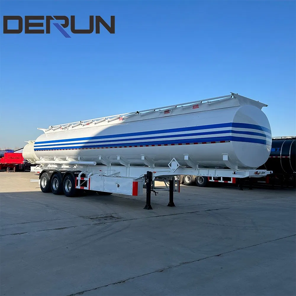 3axles 36000L/40000L/45000L Fuel/Diesel/Crude Oil/Petrol/Gasoline/Milk Tanker 35/40/45cbm Bulk Cement/Dry Ash/Powder/Flour/Silo Tank Semi Truck Trailer Price