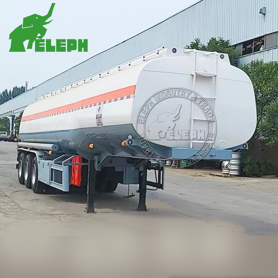 Hot Selling Liquid Powder Tank Semi Trailer Mini Water Tank Diesel Tanker Transport Semi-Trailer