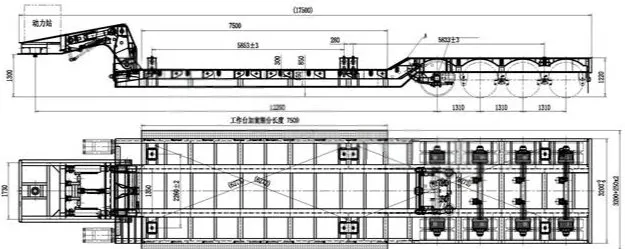 4 Axle Removable Gooseneck