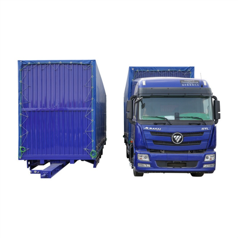 Sliding Roof Quick Opening Center Drawbar Curtain Side Semi Trailer
