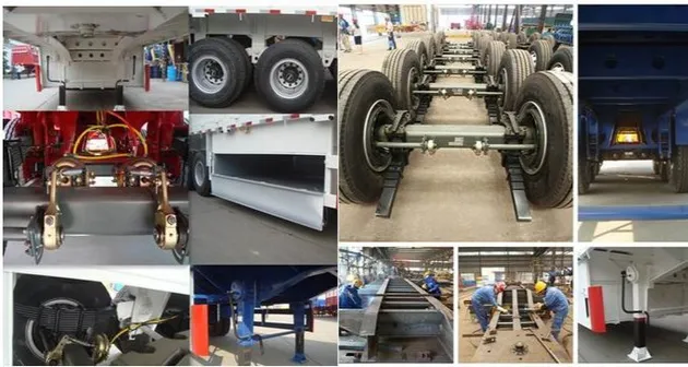 Skeleton Semi Trailer Detail 2