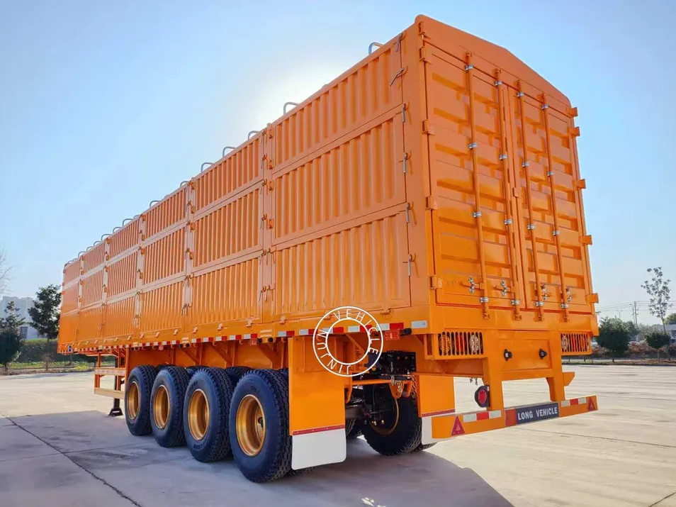 Side Wall Semi Trailer View 1