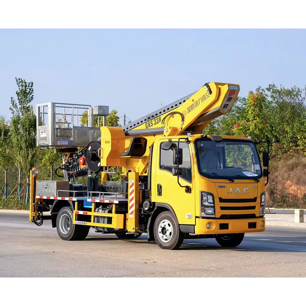 Powerful Ladder Truck Special Purpose Truck 33m Aerial Platform Truck