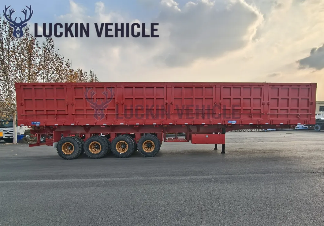Side Dump Semi Trailer