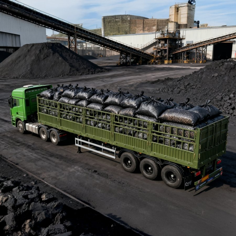 OEM Custom Drop-Side Wall Fence Semi Truck Trailer Used for Agricultural and Produce Transport