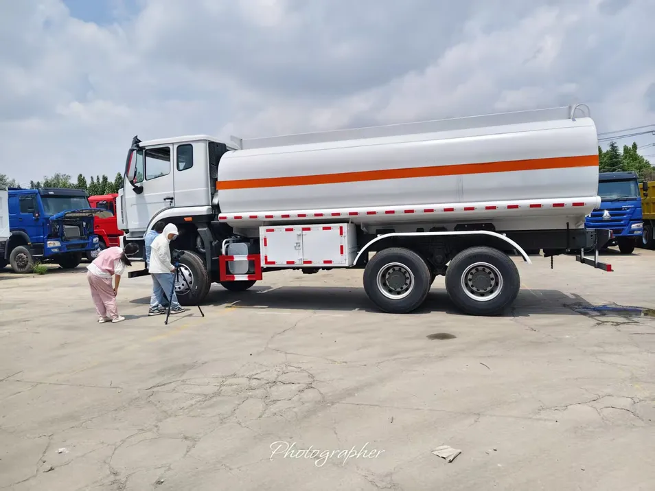 Oil Tanker Truck View 2