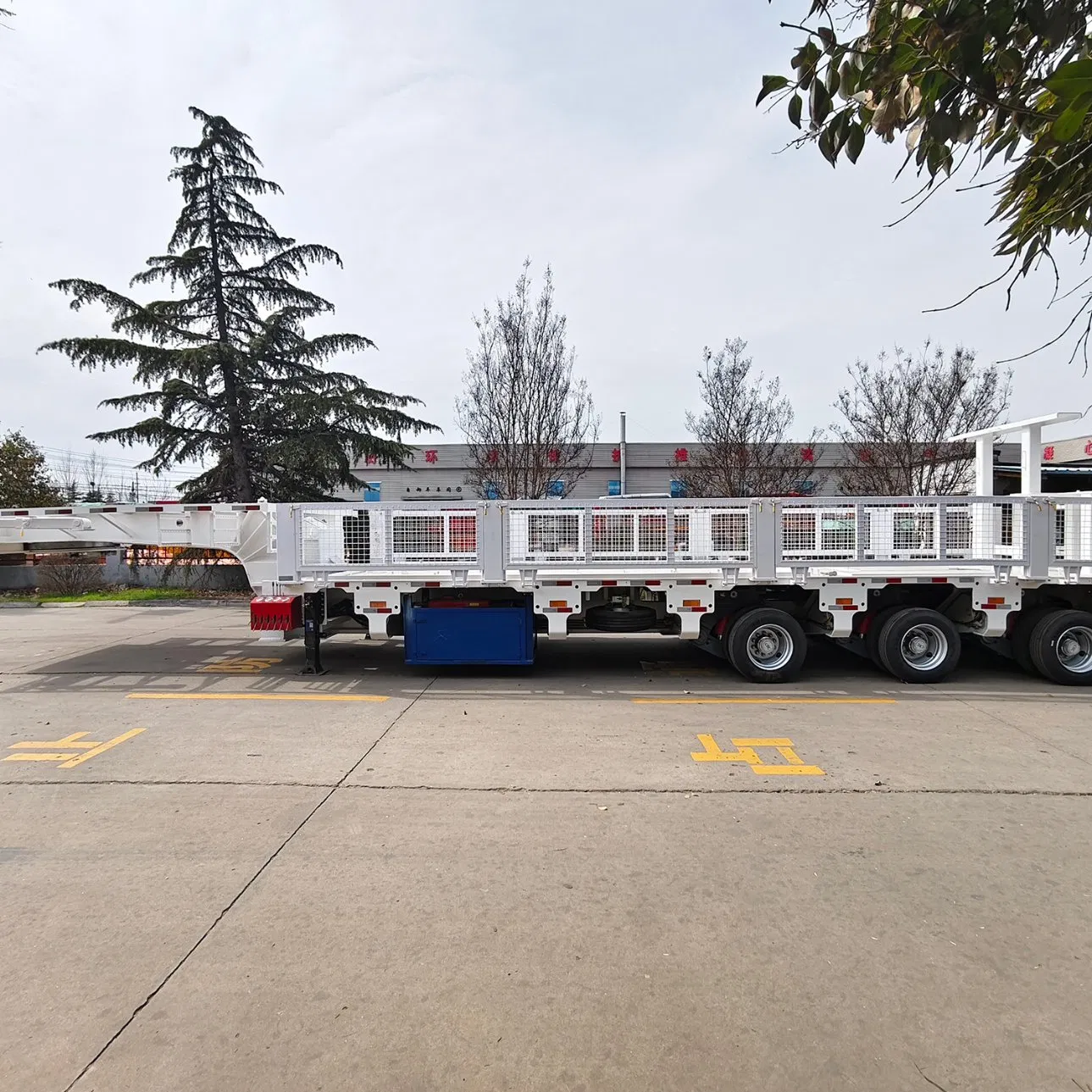 Adaptable to Various Cargo Types Special Purpose Trailer Retail Goods Transport Semi Trailer