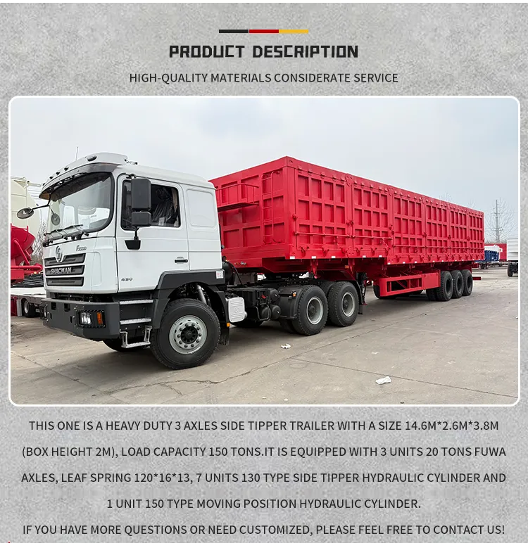 Dumper Tipper Semi Trailer 2