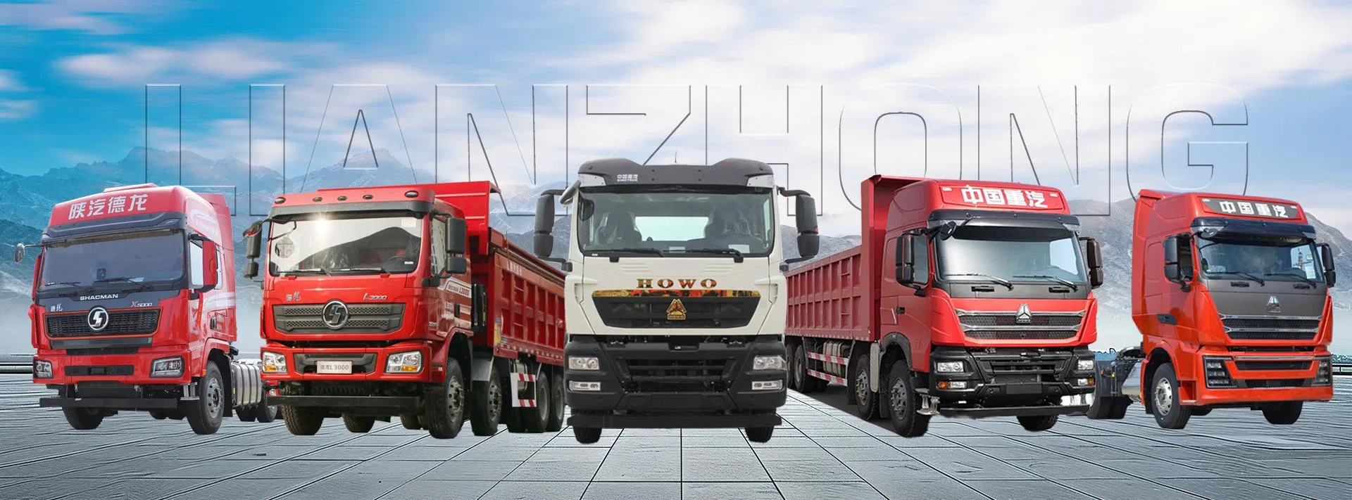 High Quality Truck Exporter Banner