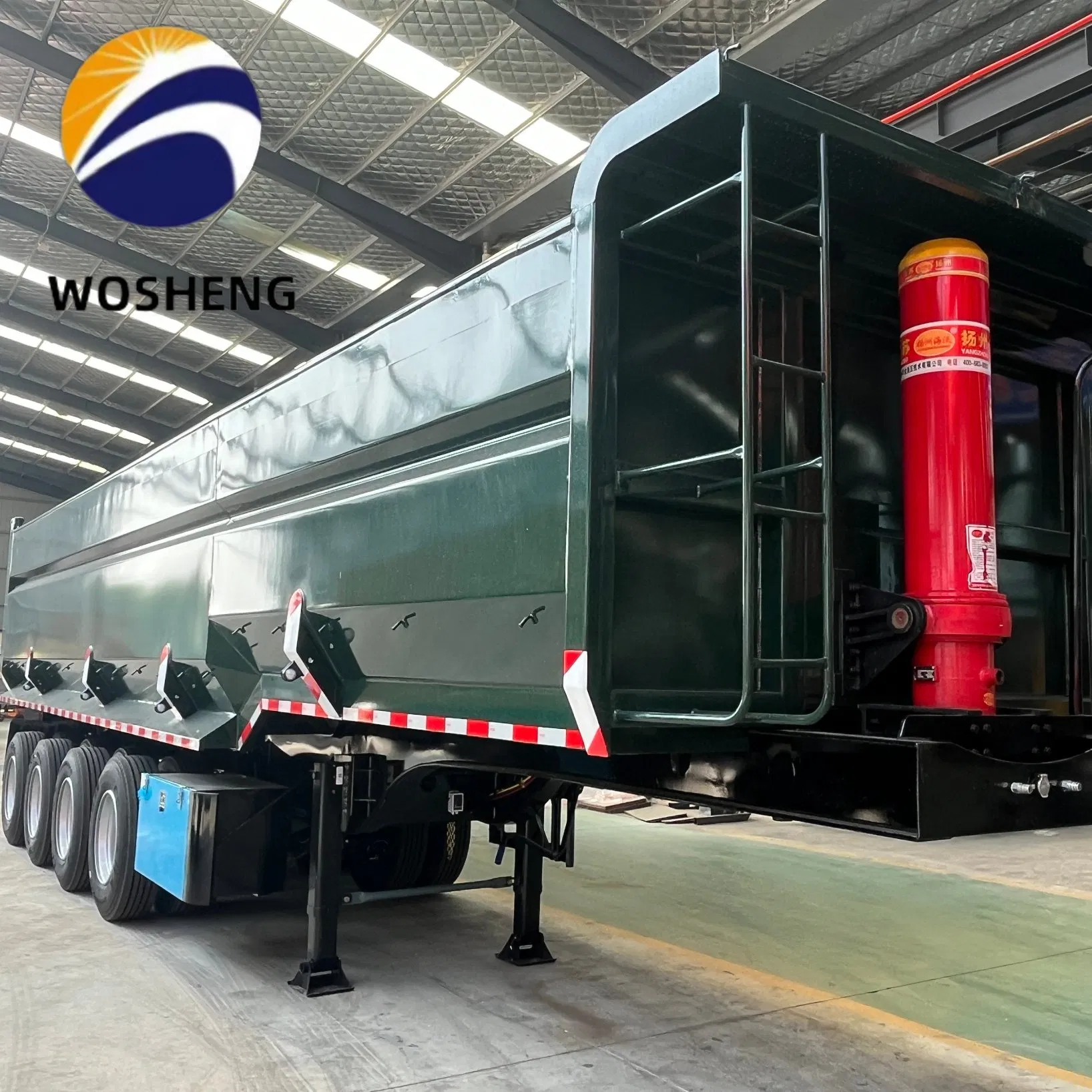 Flat Bed/Rear Dump/Tipper/Container/Skeleton/Side Dump/Side Wall/Tanker/Lowboy/Low Bed/Tank/Tipper/Flatbed/Container Flatbed/Wingspan Van Truck Semi Trailer