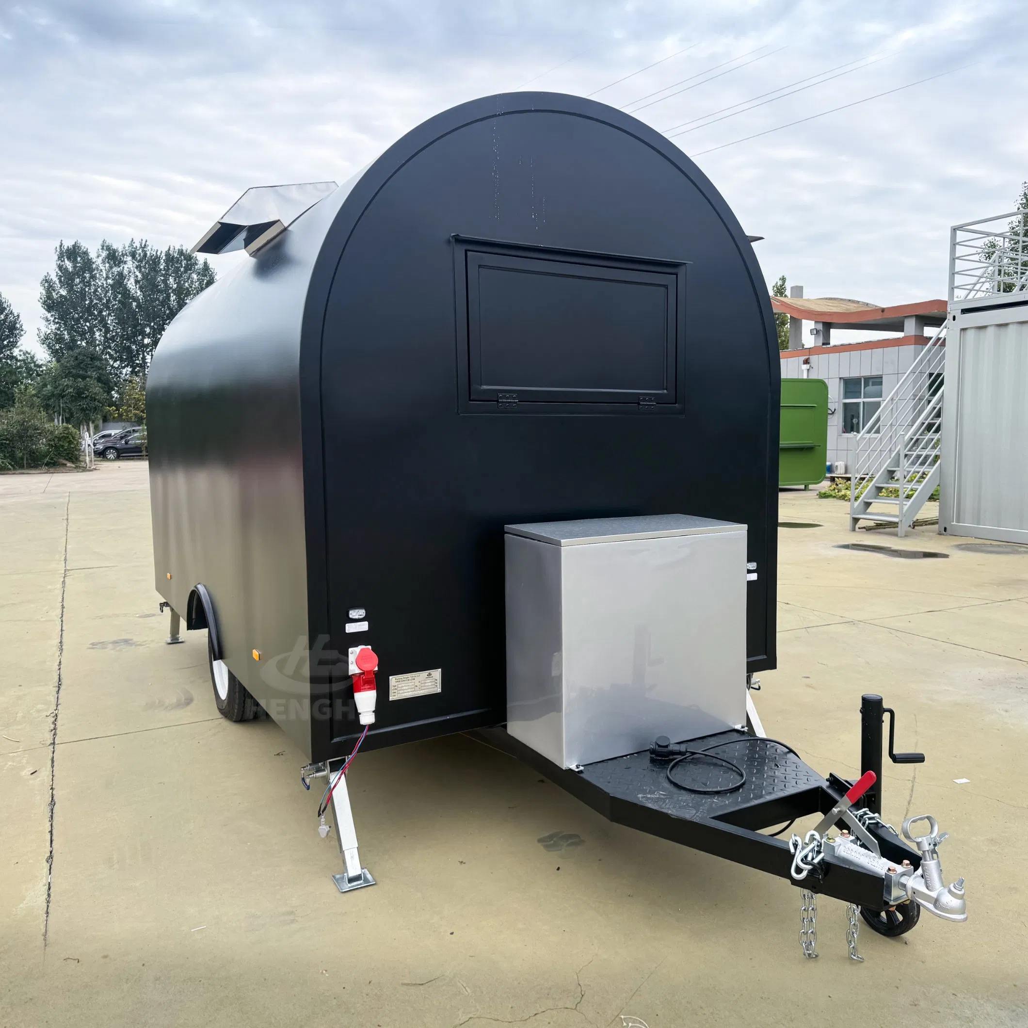 Sandwich Cart Ooni Pizza Oven Stands Food Trailer Truck Event Truck Mobile Drink Cart Pizza Coffee Hot Dog Mobile Fast Food Trailer with Full Kitchen