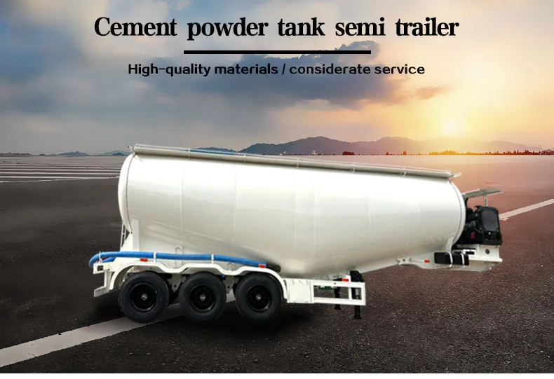 Bulk Cement Tank Semi Trailer