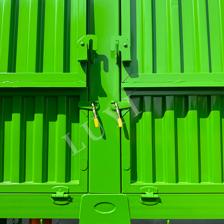 Vehicle Master 3 Axles 40 Cubic Meters Tipper Trailer Rear Fence Semi Trailers Tipping Trailer for Sale