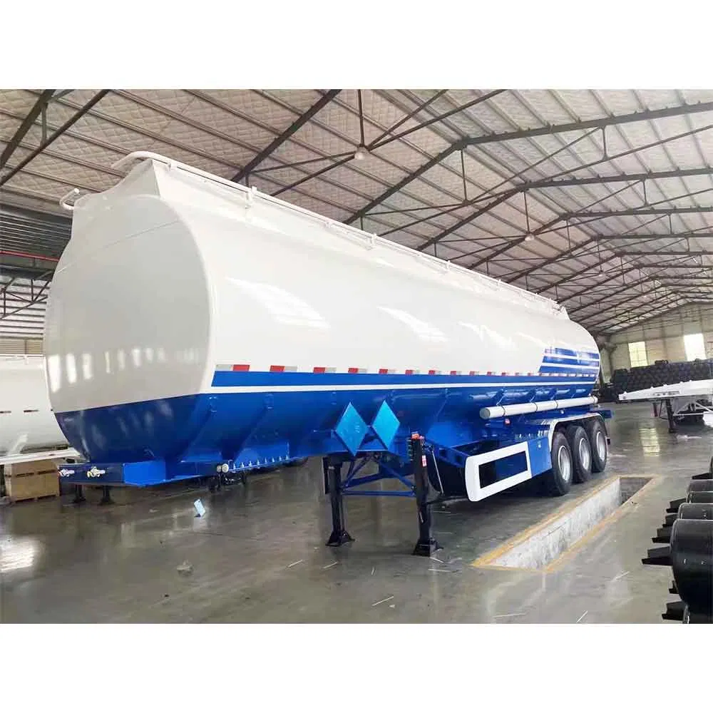 Zw Group 3 Axle 45000 Liters Asphalt Bitumen Transport Fuel Tank Semi Trailer for Sale Botswana
