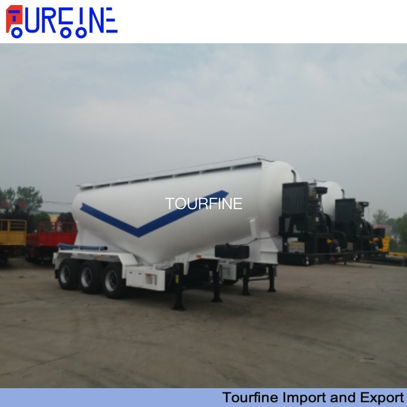 Banana Shape Cement Bulker, Bulk Cement Tanker Grain Animal Feed Tanker Trailer Cement Bulker Semi Truck Trailer
